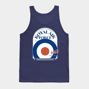 RAF Royal Air Force Insignia Tank Top